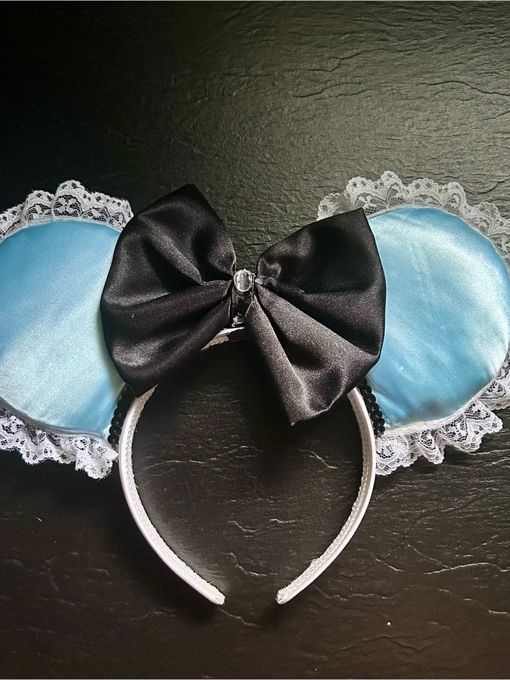 Handmade Alice in Wonderland Disney ears headband